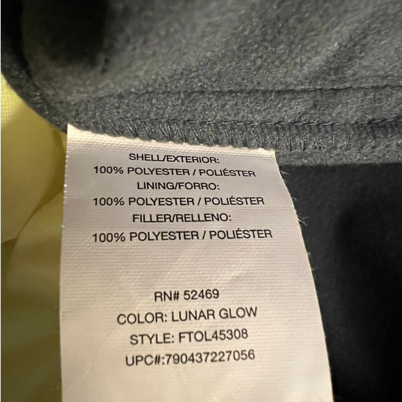 Free Tech Women's Hooded Jacket Size XL in Bright Yellow and Black Full Zipper - Picture 4 of 5